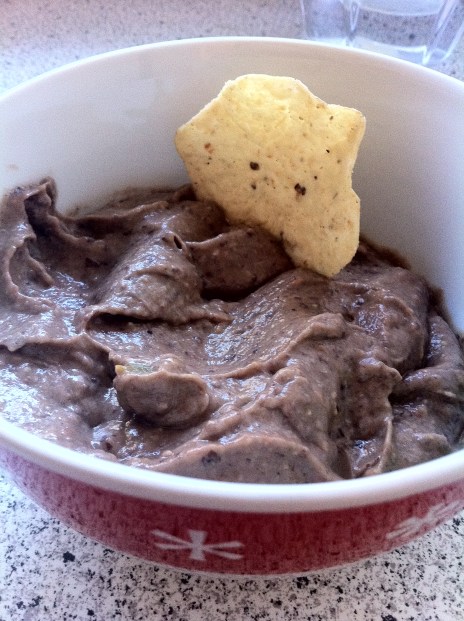 black bean guacamole