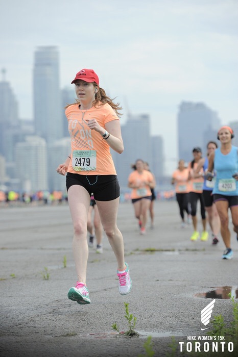 Nike Women's 15k Toronto | Paper Clips by Maggie de Barra