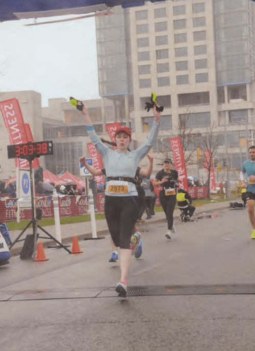 Goodlife Finish Line | Paper Clips by Maggie de Barra